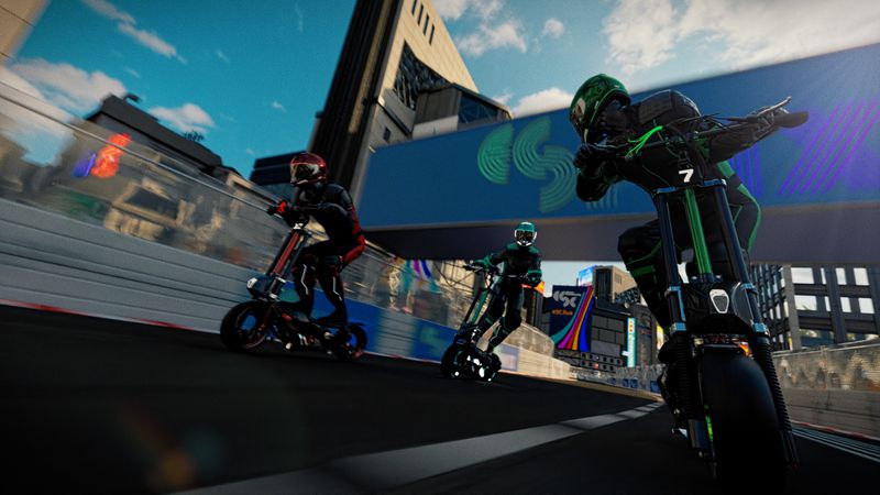 A New Era of Racing: Formula 1 Driver Takes the Wheel of an Electric Scooter