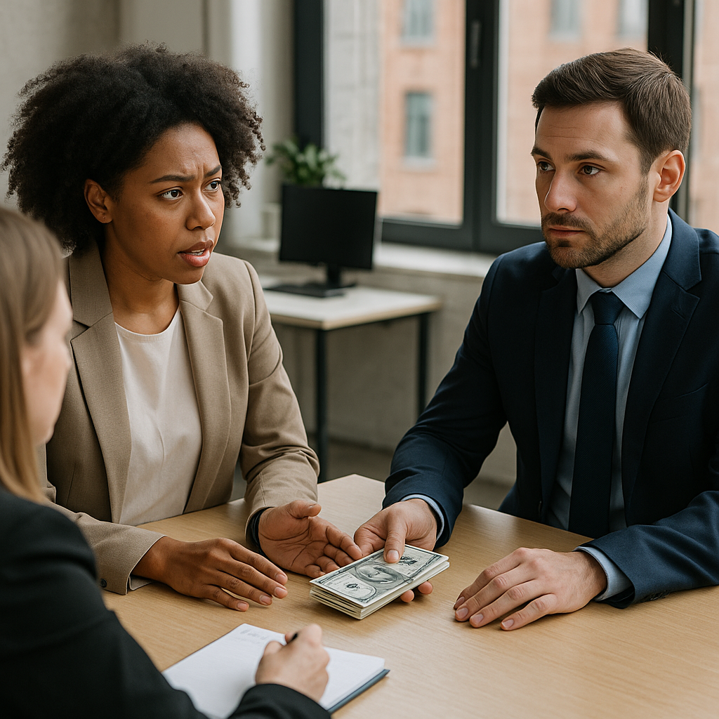salary negotiation business meeting