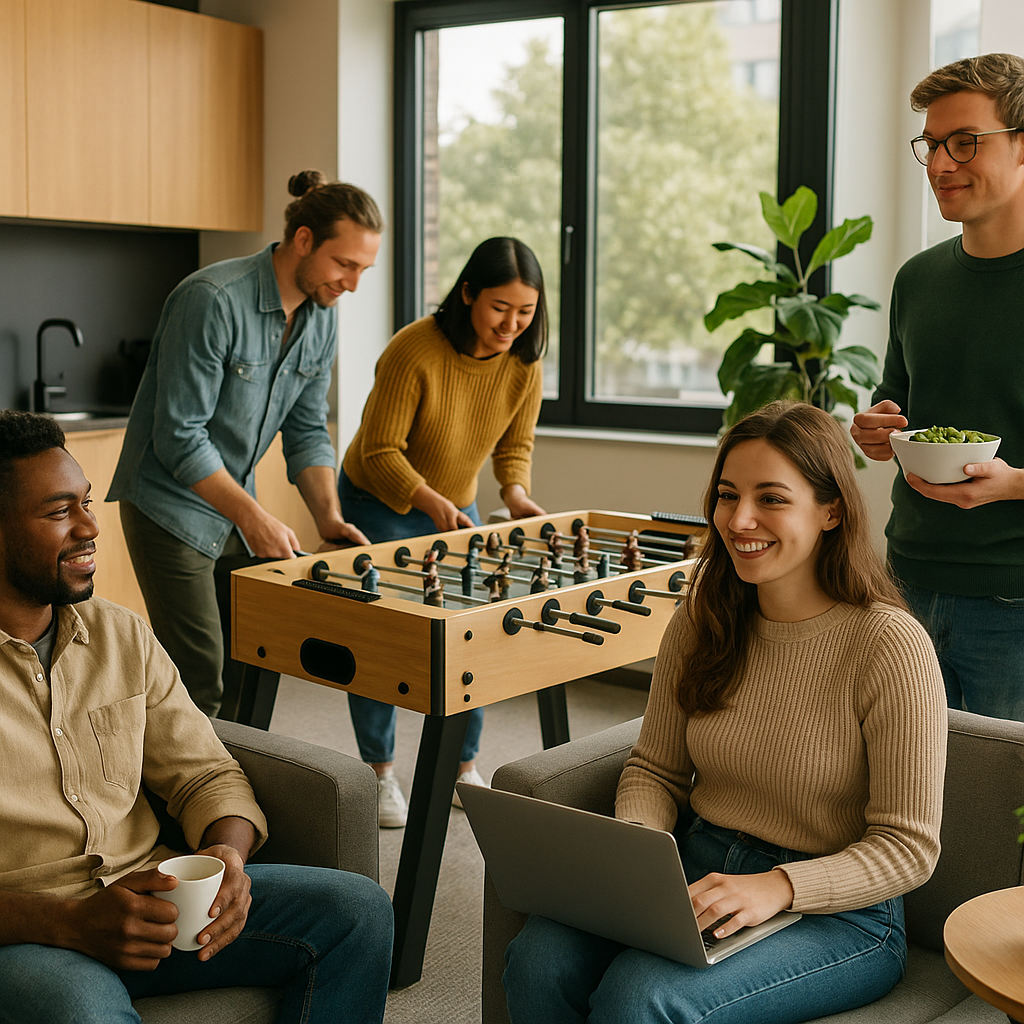 tech company employee benefits office perks